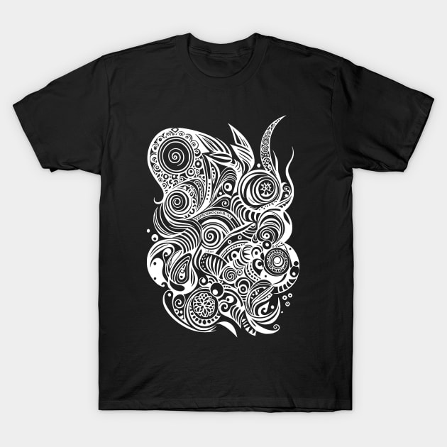 Abstract Modern Psychedelic T-Shirt by Bongonation